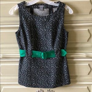 Ann Taylor Belted Blouse